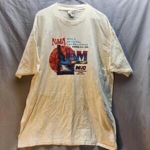 Vintage 1995 NAIA Championship Tshirt Single Stitch Size 2XL‎